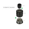 Atomiseur Lush Olus RDA - Wotofo