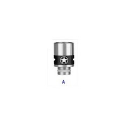 Drip Tip Stainless Steel Airflow Ajustable 