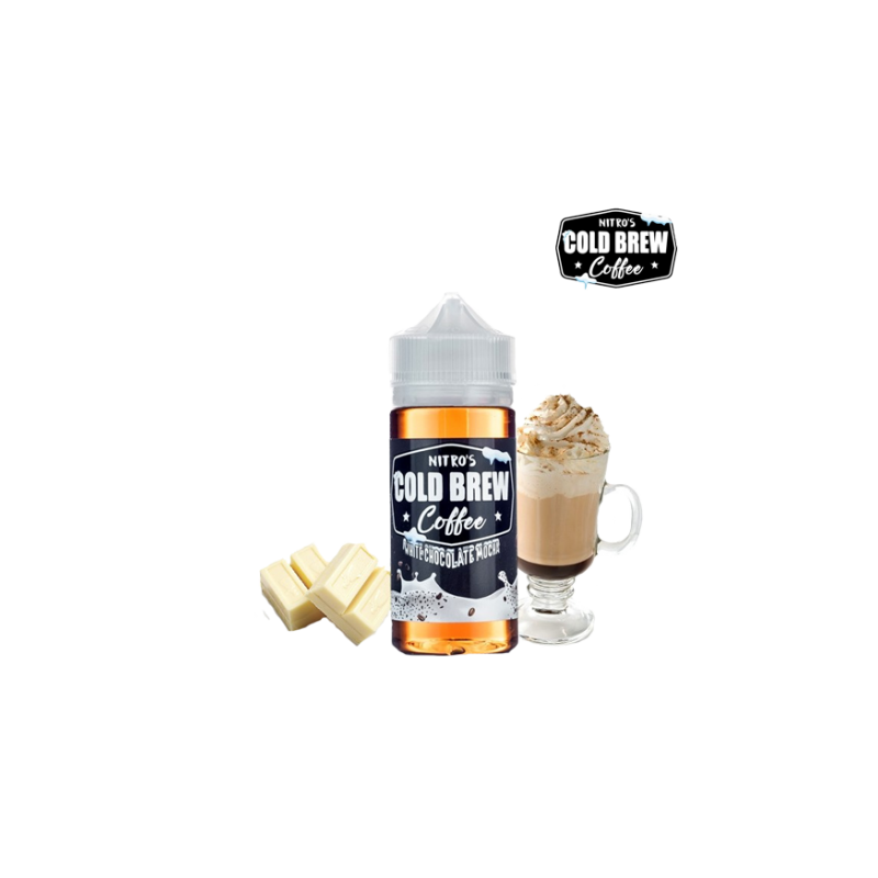E liquide White Chocolat Mocha 100 ml - Nitro's Cold Brew Shakes eJuice