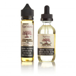 E-liquide Strawberry Crème brûlée  60 ml - Ripe Vapes 