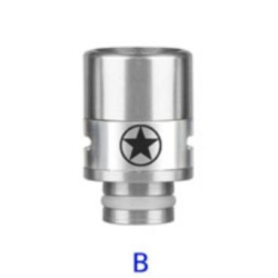 Drip Tip Stainless Steel Airflow Ajustable 