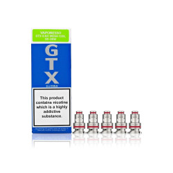 Pack de 5 résistances GTX Mesh Coil 0.3 ohm - Vaporesso 