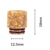Drip Tip 810 en Resine AS116C Gold - ReeWape
