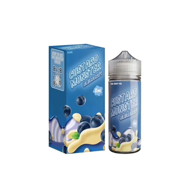 Blueberry Custard 120ml - Custard by Monster Vape Labs