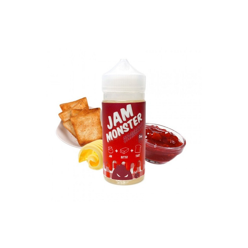Strawberry JAM 120ml - Jam Monster 