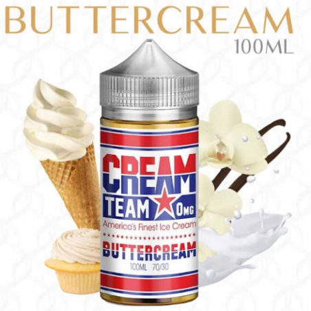 Buttercream 0mg 100ml - The Cream Team by Monster Vape Labs