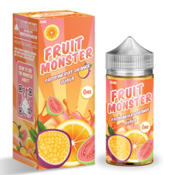 Passionfruit Orange Guava 0mg 100ml - Fruit Monster by Monster Vape Labs