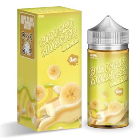  Banana Custard 0mg 100ml - Custard Monster by Monster Vape Labs
