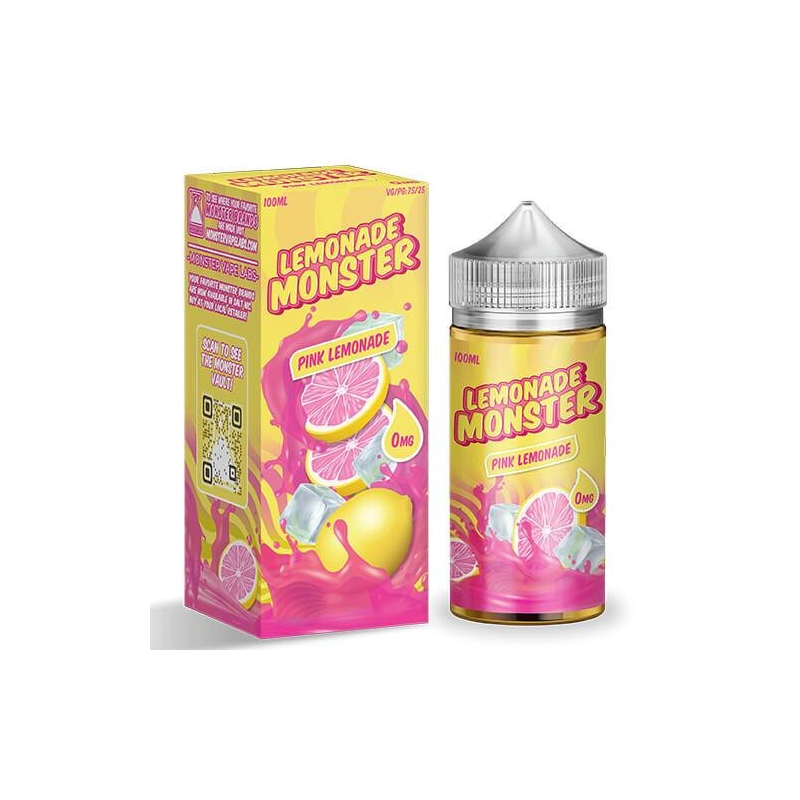 Pink Lemonade 0mg 100ml - Lemonade Monster by Monster Vape Labs