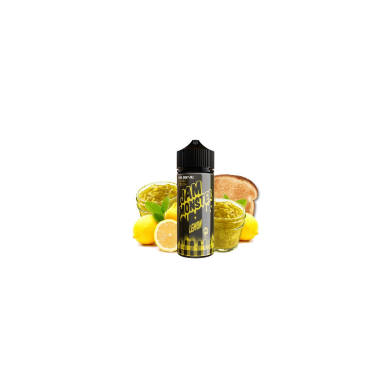  Lemon 0mg 100ml - Jam Monster by Monster Vape Labs