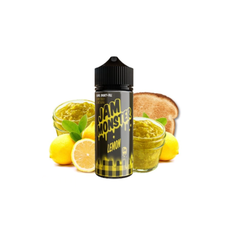  Lemon 0mg 100ml - Jam Monster by Monster Vape Labs