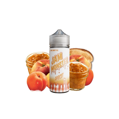 Apricot 0mg 100ml - Jam Monster by Monster Vape Labs