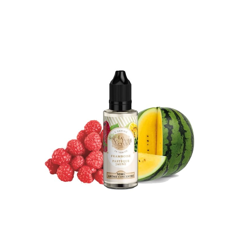Concentré Framboise Pastèque Jaune 30ml - Le Petit Verger by Savourea