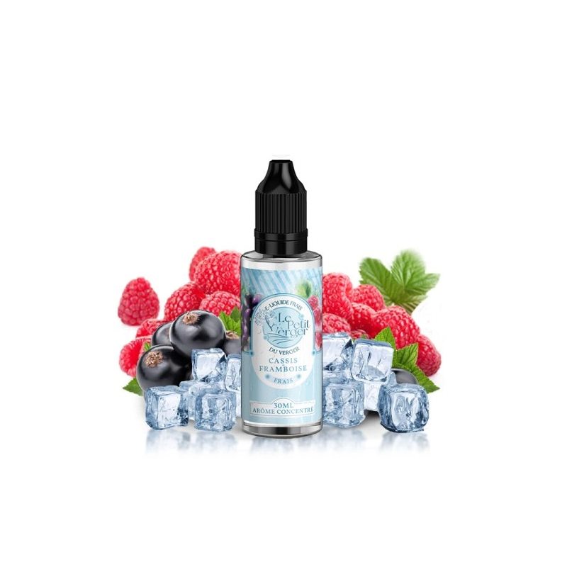 Concentré Cassis Framboise Frais 30ml - Le Petit Verger by Savourea