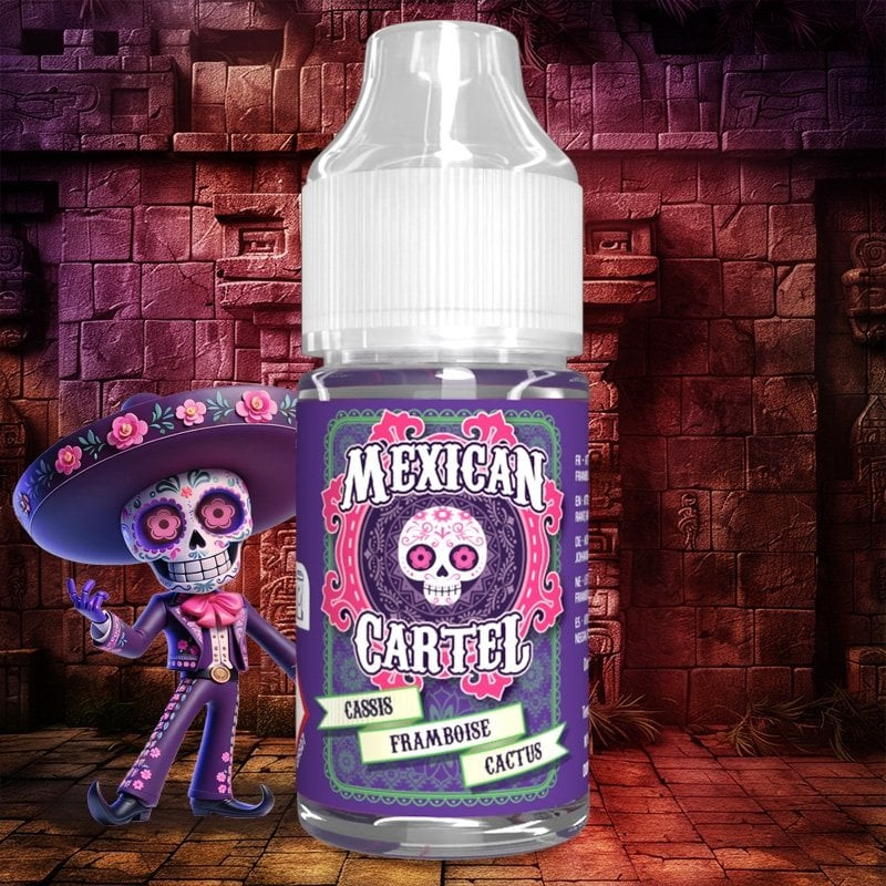 Concentré Cassis Framboise Cactus Mexican Cartel 30 ml