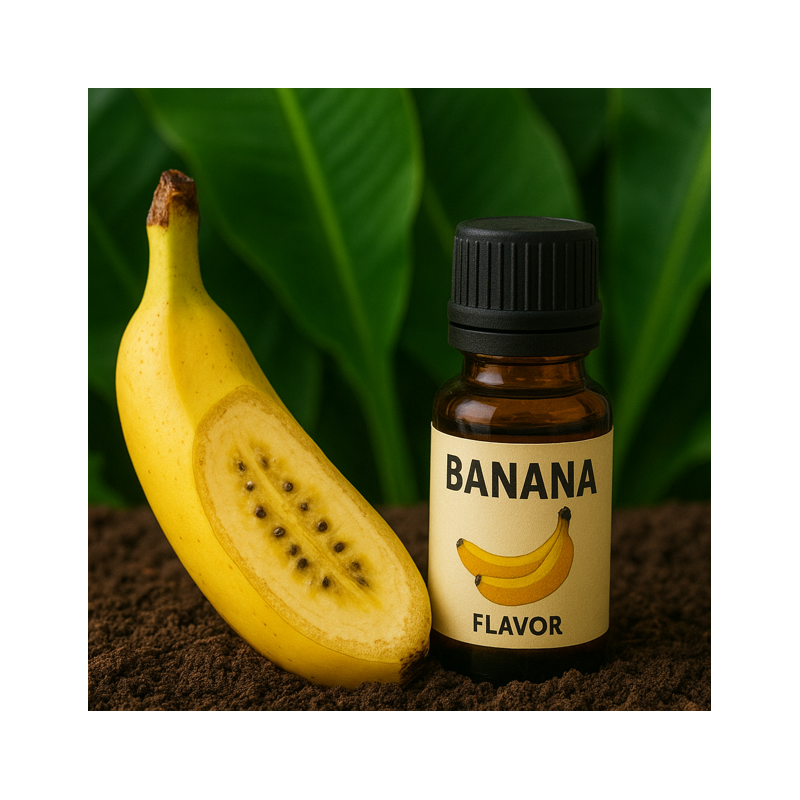 THJ Arôme Gourmet Banane Naturel : arôme alimentaire banane riche & réaliste