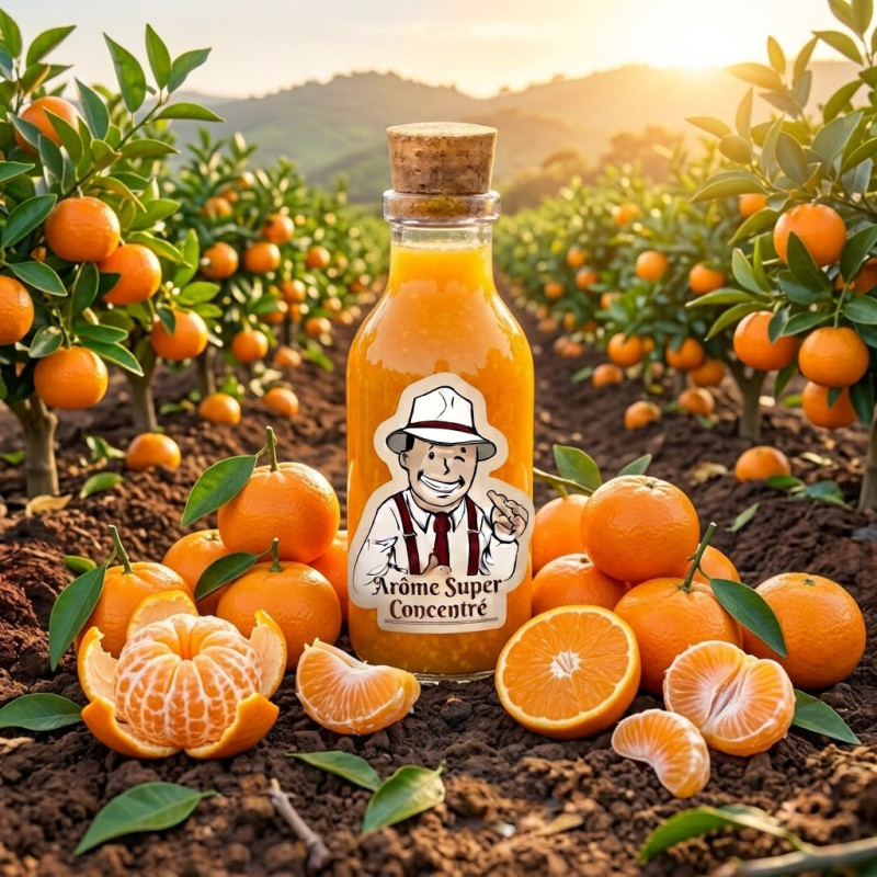 Arôme Mandarine Super Concentré THJ