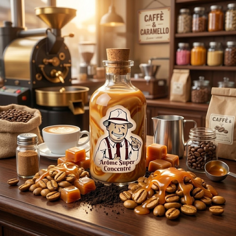 Arôme Caramel Mocha Super Concentré THJ