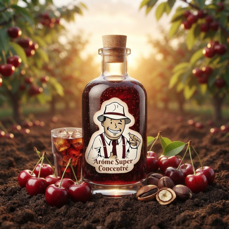 Arôme Cola Cherry Super Concentré THJ