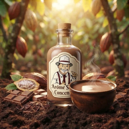 Arôme Chocolat au Lait Super Concentré THJ | The Hype Juices