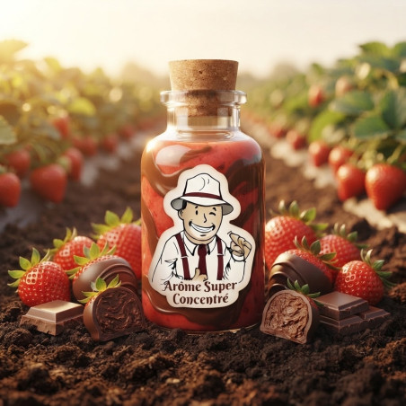 Arôme Fraise Chocolat Super Concentré THJ – DIY | The Hype Juices
