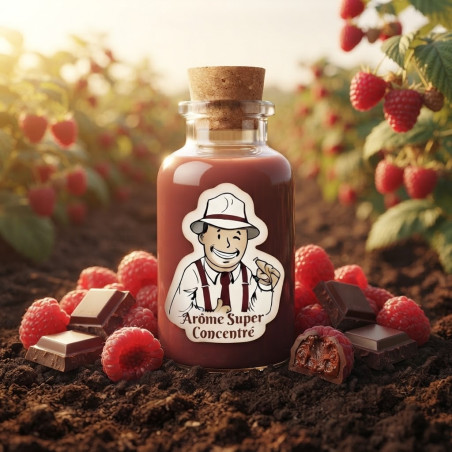 Arôme Framboise Chocolat Super Concentré THJ | The Hype Juices