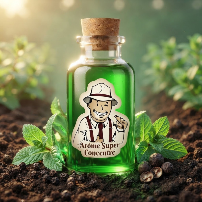 Arôme Menthe Poivrée Super Concentré THJ – DIY | The Hype Juices
