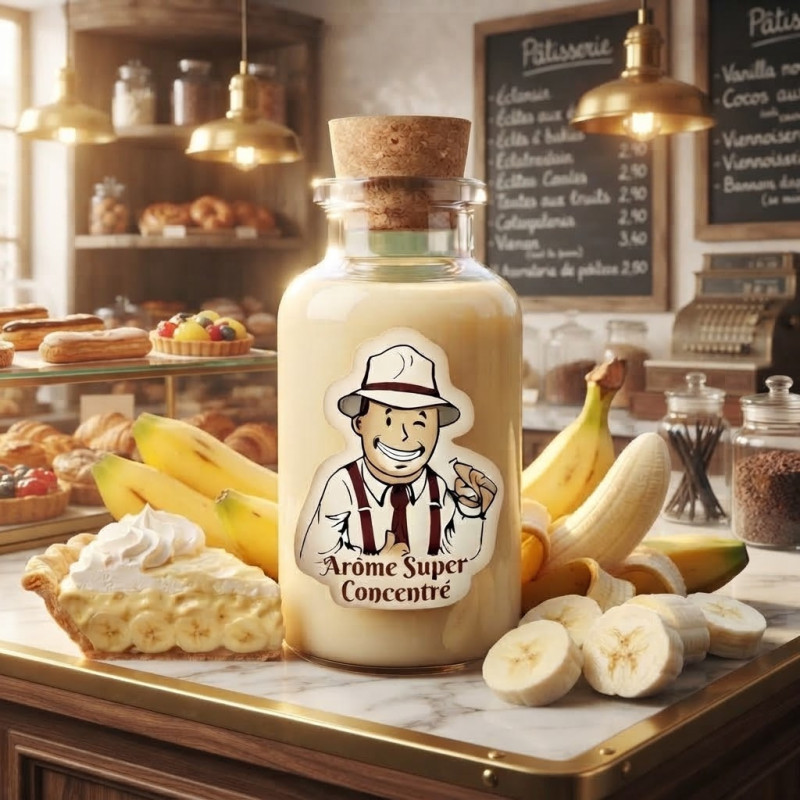 Arôme Pie à la Banane Super Concentré THJ – DIY | The Hype Juices