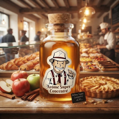 Arôme Tarte aux Pommes Super Concentré THJ | The Hype Juices
