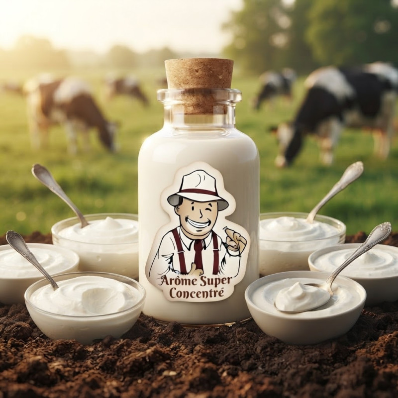 Arôme Fromage Blanc Super Concentré THJ – DIY | The Hype Juices
