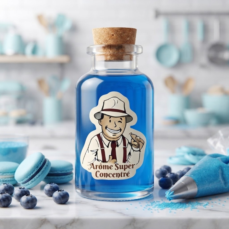 Colorant Alimentaire Bleu Super Concentré THJ