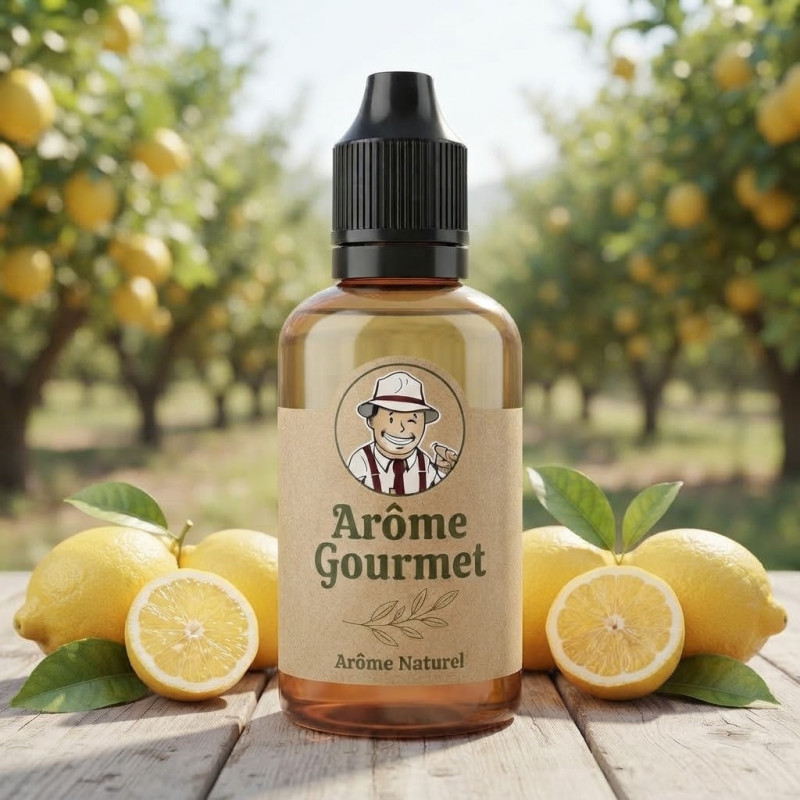 Arôme Gourmet Citron Jaune Naturel THJ