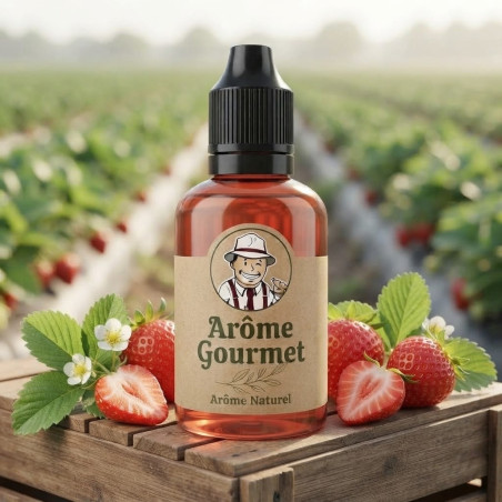 Arôme Gourmet Fraise Naturel THJ