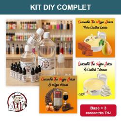 Kit DIY complet : base, boosters et 3 concentrés THJ