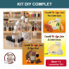 Kit DIY complet : base, boosters et 3 concentrés THJ