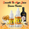 Concentré Banane Flambée The Hype Juices en flacons 10 ml et 30 ml