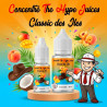 Concentré Classic des Îles The Hype Juices en flacons 10 ml et 30 ml avec la mascotte THJ
