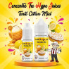 Concentré Tarte au citron et Miel The Hype Juices en flacons 10 ml et 30 ml avec la mascotte THJ