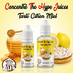 Concentré Tarte au citron et Miel The Hype Juices en flacons 10 ml et 30 ml