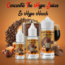 Concentré Ze Hooch The Hype Juices en flacons 10 ml, 30 ml et 120 ml
