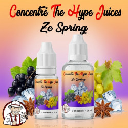 Concentré Ze Spring The Hype Juices en flacons 10 ml et 30 ml