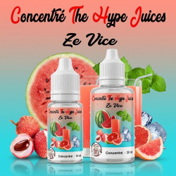 Concentré Ze Vice The Hype Juices en flacons 10 ml et 30 ml