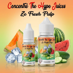 Concentré Ze Fresh Pulp The Hype Juices en flacons 10 ml et 30 ml