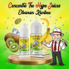 Concentré Obanan Kiwibee The Hype Juices en flacons 10 ml et 30 ml avec la mascotte THJ