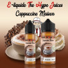 E-liquide Cappuccino Maison The Hype Juices en bouteilles 60 ml, 120 ml avec la mascotte THJ