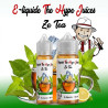 E-liquide Ze Tea The Hype Juices en bouteilles 60 ml, 120 ml avec la mascotte THJ