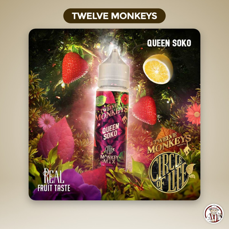 E liquide Queen Soko Iced 50ml - Twelve Monkeys Vapor Co – Twelve Monkeys