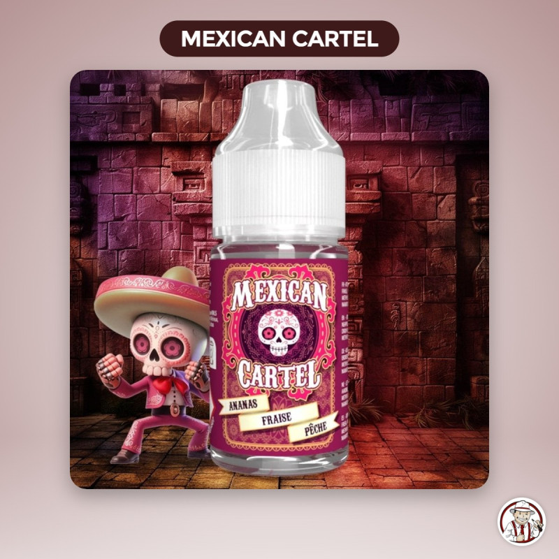 Concentré Ananas Pêche Fraise Mexican Cartel 30 ml – Mexican Cartel