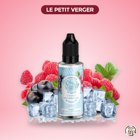 Concentré Cassis Framboise Frais 30ml - Le Petit Verger by Savourea – Le Petit Verger