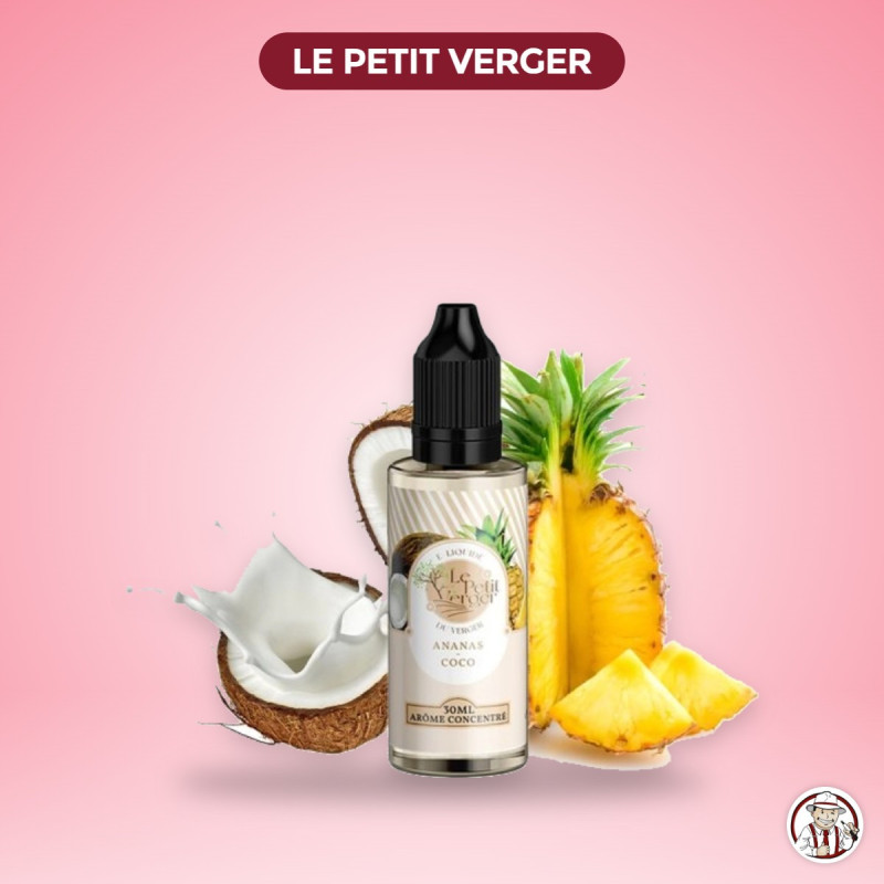 Concentré Ananas Coco 30ml - Le Petit Verger by Savourea – Le Petit Verger